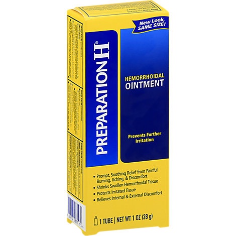 slide 1 of 1, Preparation H Ointment, 1 oz