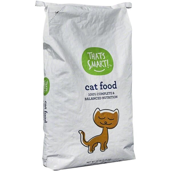 slide 1 of 1, That's Smart! Dry Dinner Cat Food, 16 lb