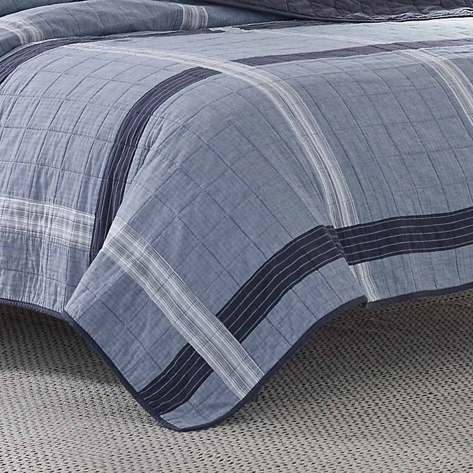 slide 3 of 3, Nautica River Breeze Twin Quilt, 1 ct