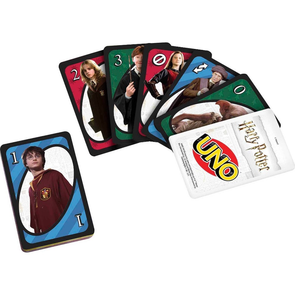 slide 2 of 6, Mattel Harry Potter UNO Card Game 1 ea, 1 ct