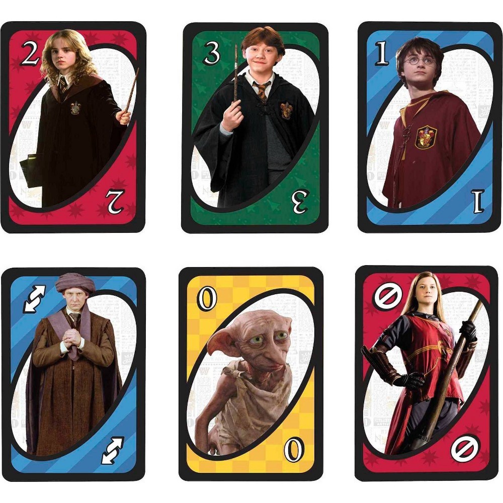 slide 4 of 6, Mattel Harry Potter UNO Card Game 1 ea, 1 ct