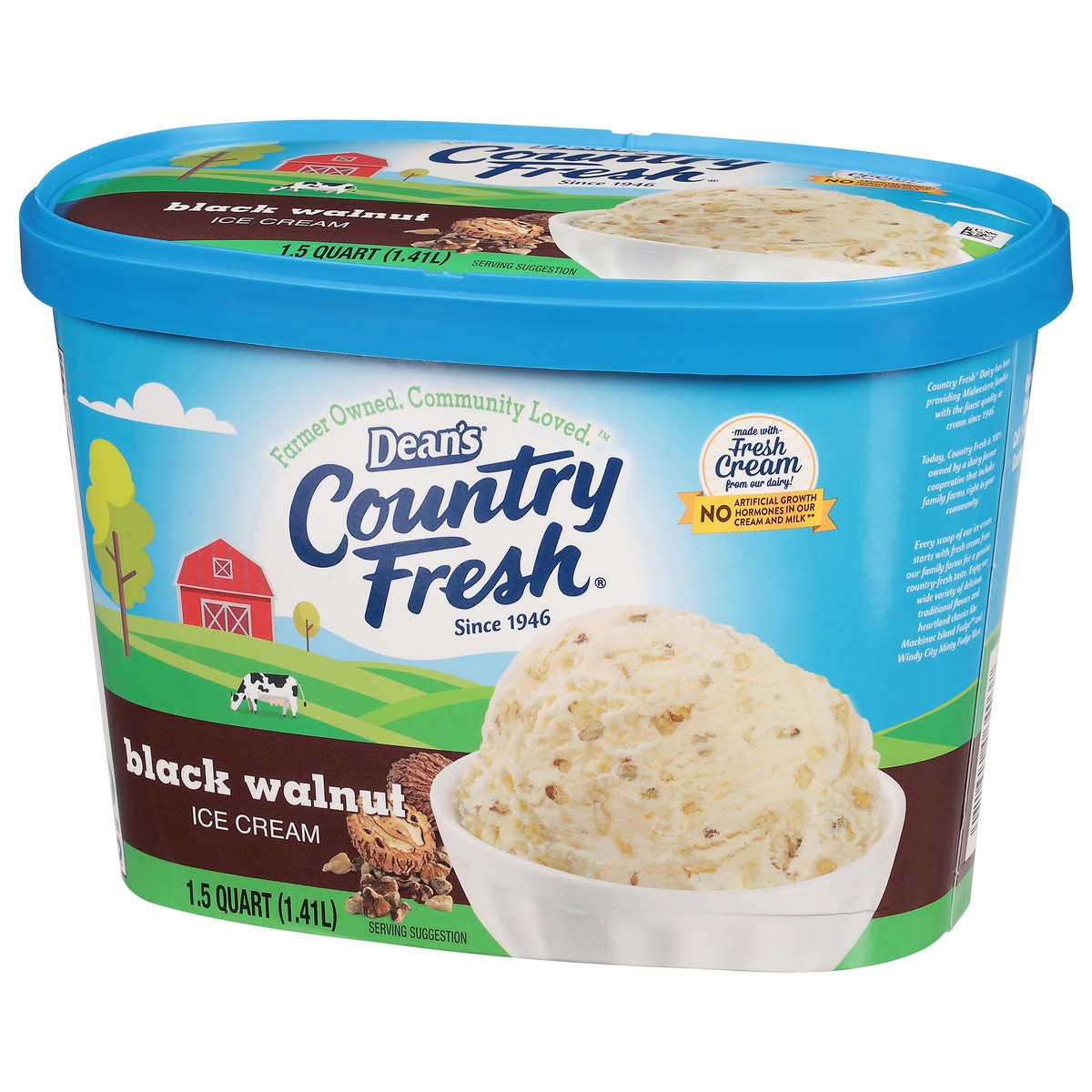 slide 4 of 4, Dean Cf Black Walnut, 48 oz