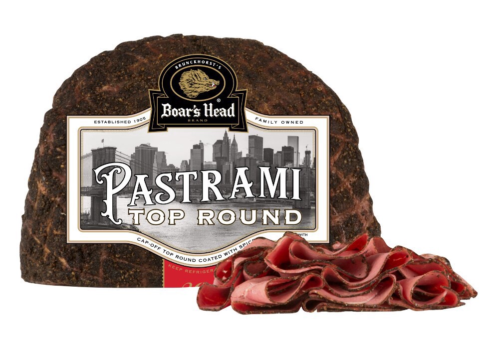 slide 6 of 6, Boar's Head Top Round Pastrami, per lb