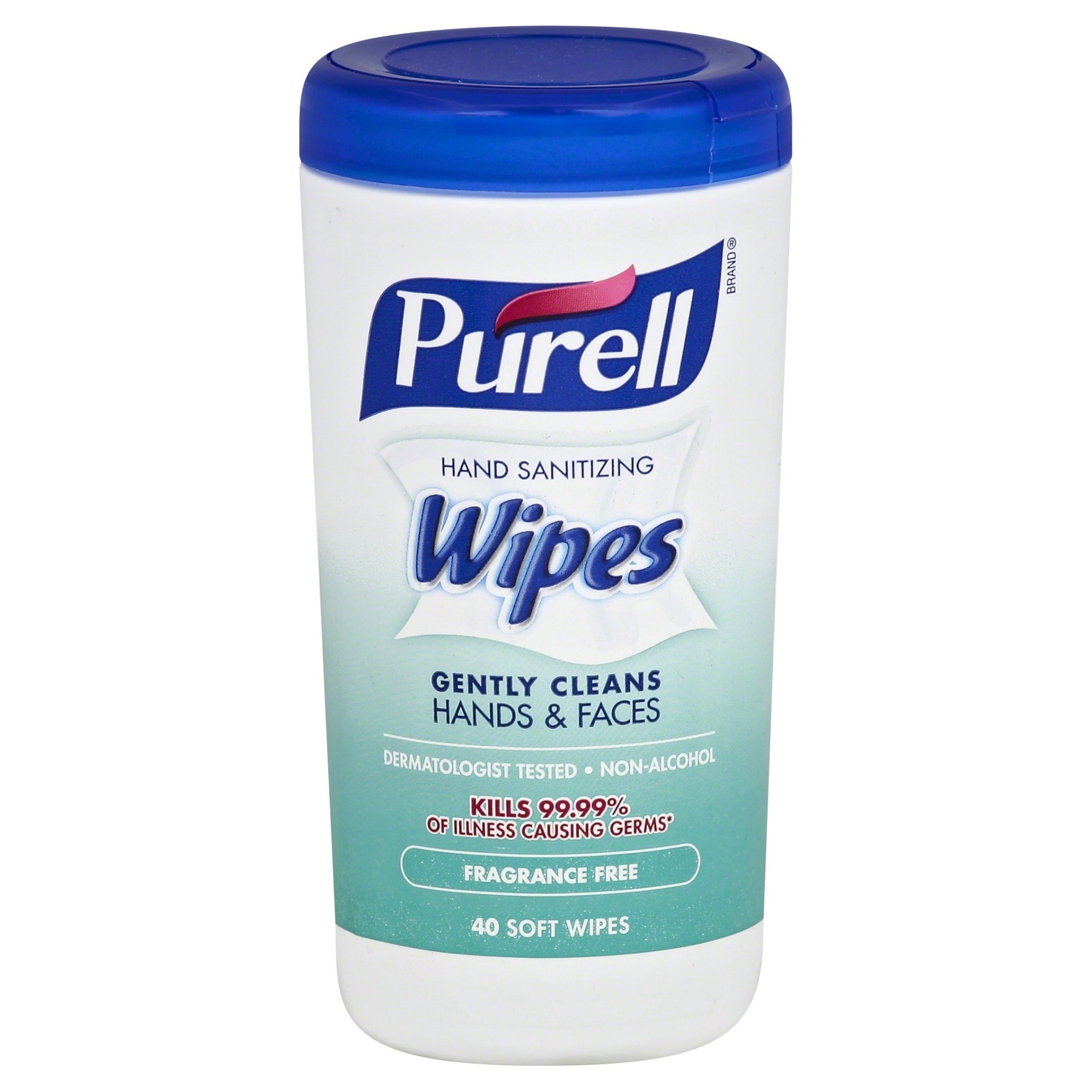 slide 1 of 1, PURELL Wipes 40 ea, 40 ct