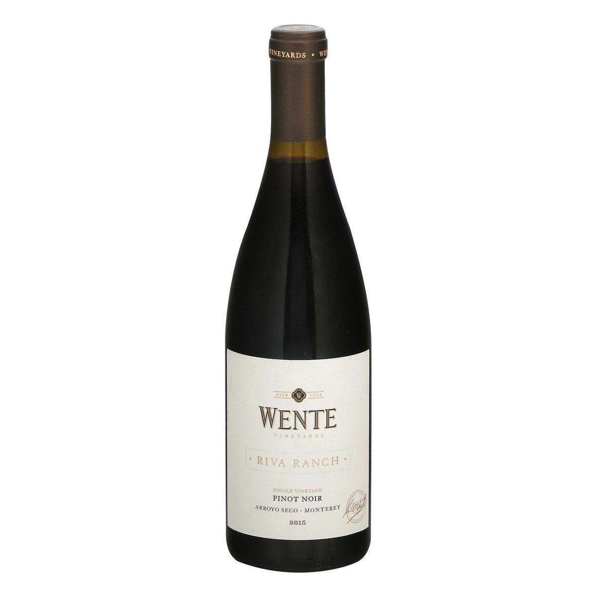 slide 1 of 9, Wente Vineyards Pinot Noir 750.0 ml, 750 ml