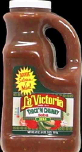 slide 1 of 1, La Vic Thk N Chky Mild Salsa, 1/2 gal