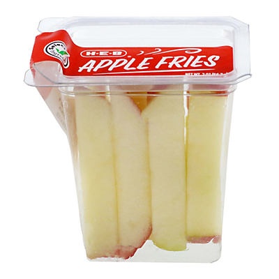 slide 1 of 1, H-E-B Cut Apples, 2 oz