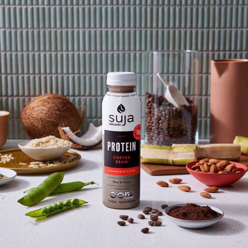 slide 5 of 7, Suja Organic Coffee Bean Protein Shake, 12 fl oz Bottle, 12 fl oz