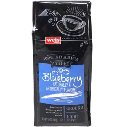 Weis Quality Blueberry Light Roast 100% Arabica Coffee