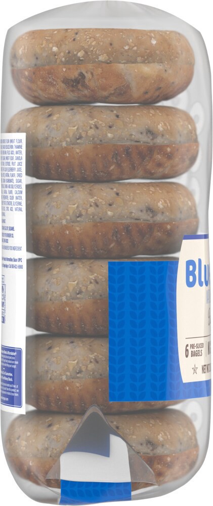 slide 5 of 6, KrogerBlueberry Bagels, 20 oz