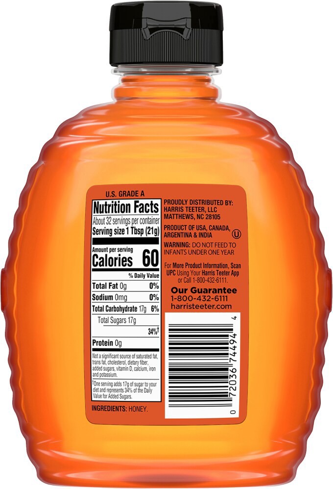 slide 2 of 2, HT Traders™ Unfiltered Raw Honey, 24 oz