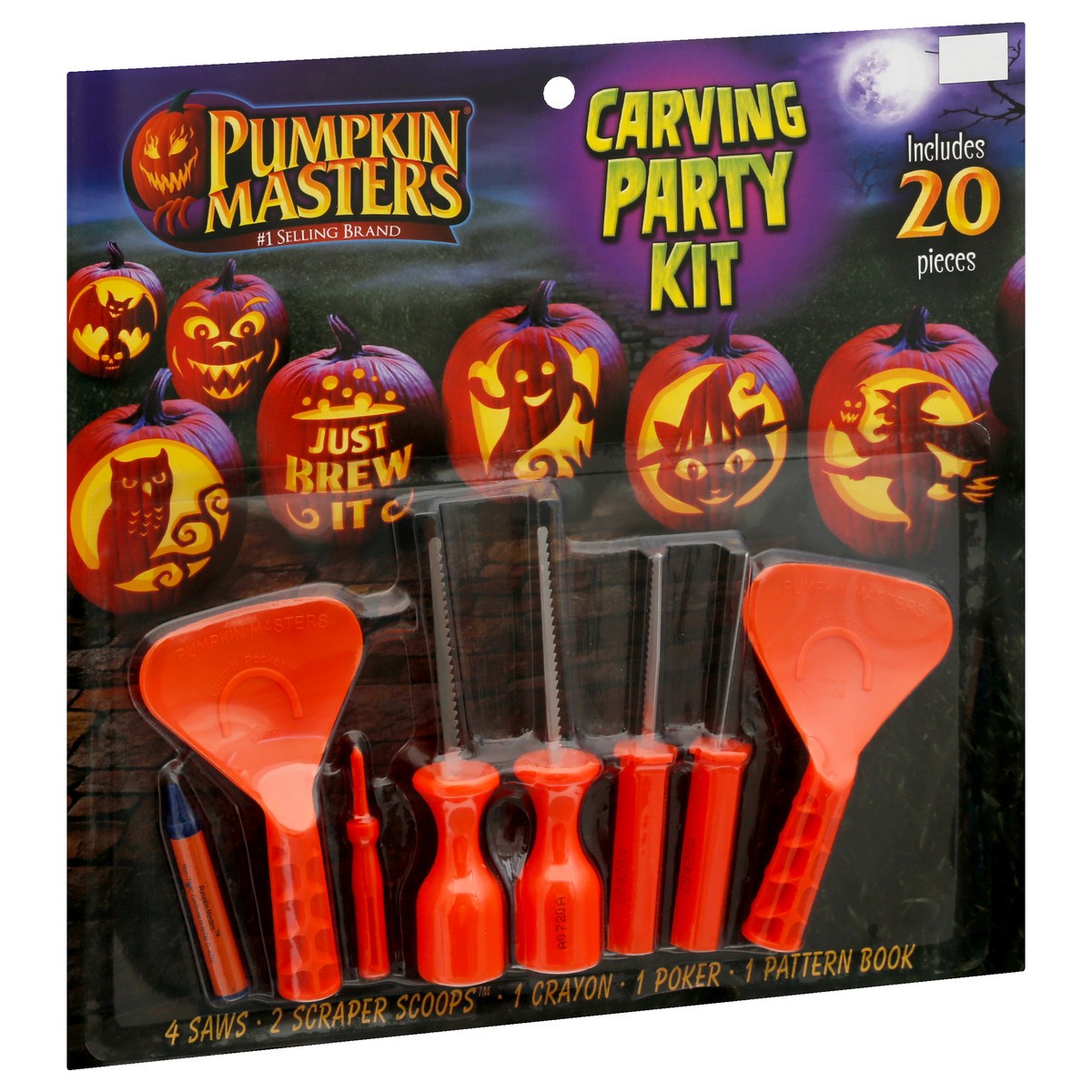 slide 4 of 10, Pumpkin Masters Carving Party Kit 1 ea, 1 ct