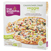 slide 12 of 29, True Goodness Cauliflower Crust Veggie Pizza, 13.4 oz