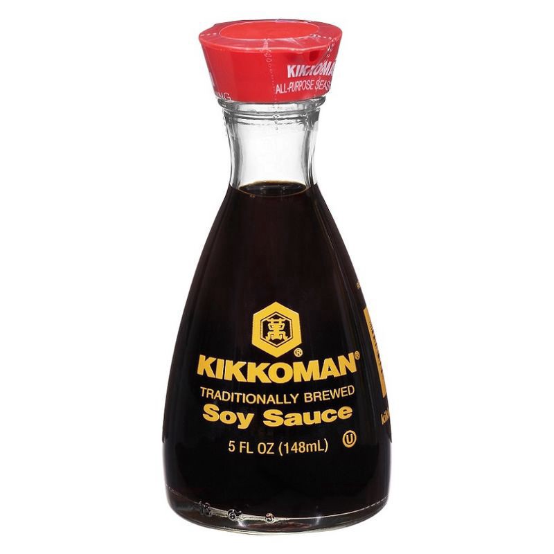 slide 1 of 6, Kikkoman Traditionally Brewed Soy Sauce, 5 fl oz