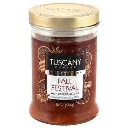 Tuscany Candle Fall Festival Candle, 1 Each