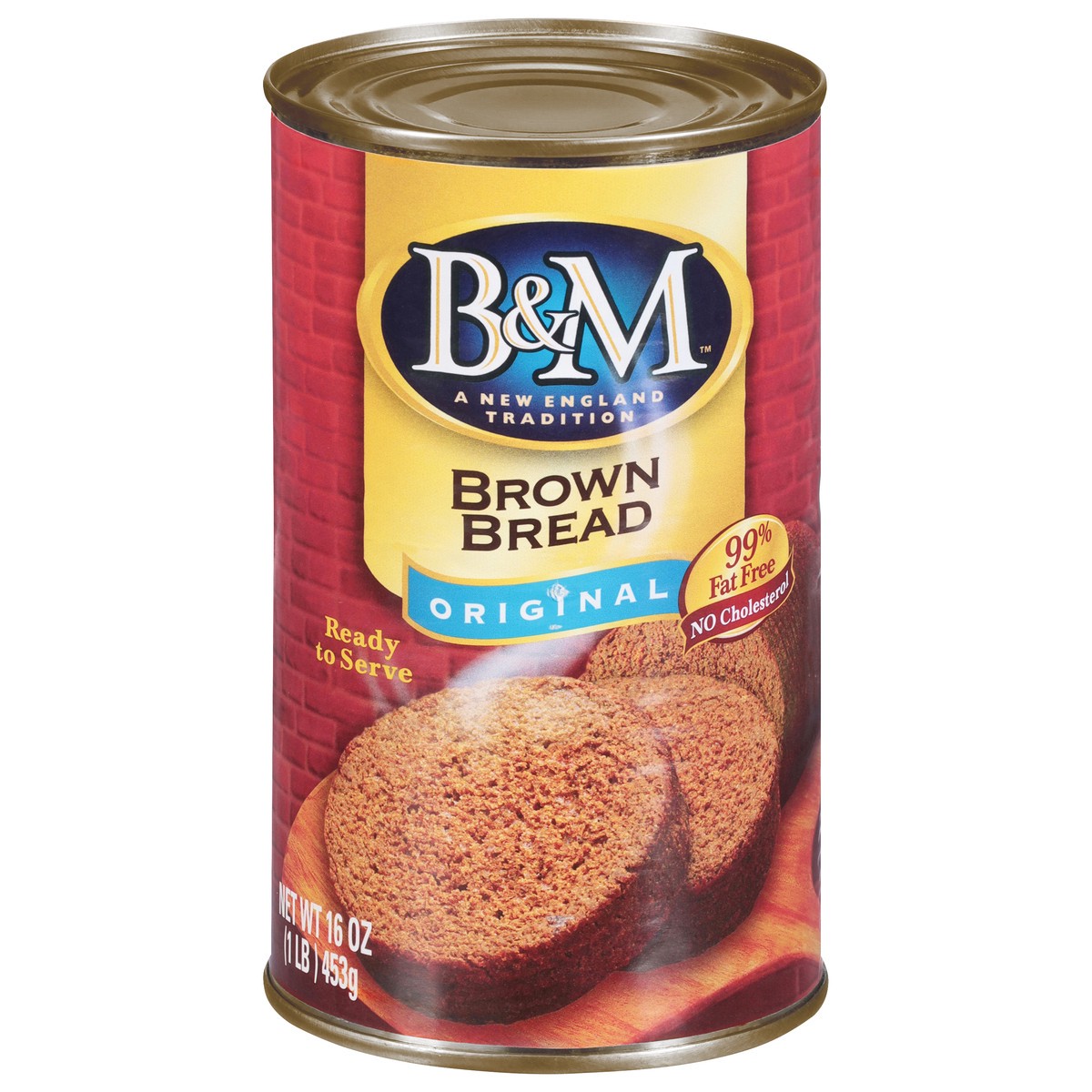 slide 1 of 6, B&M Original Brown Bread, 16 oz, 16 oz