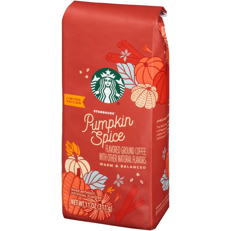 Starbucks Pumpkin Spice Flavored Ground Coffee 11 oz Shipt