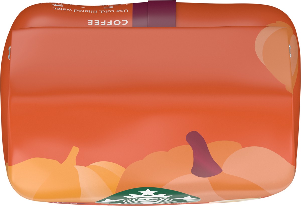 slide 9 of 9, Starbucks Ground Coffee, Pumpkin Spice Naturally Flavored Coffee, 100% Arabica, Limited Edition, 1 Bag (11 Oz), 11 oz