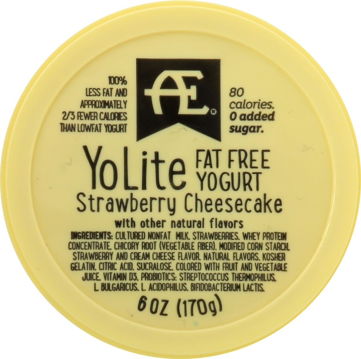 slide 4 of 8, Anderson Erickson Dairy Ae Yo Lite Fat Free Yogurt Strawberry Cheesecake, 6 oz