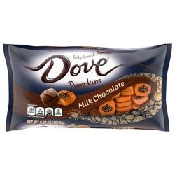 DOVE PROMISES Milk Chocolate Pumpkins Fall Halloween Candy, 8.87oz