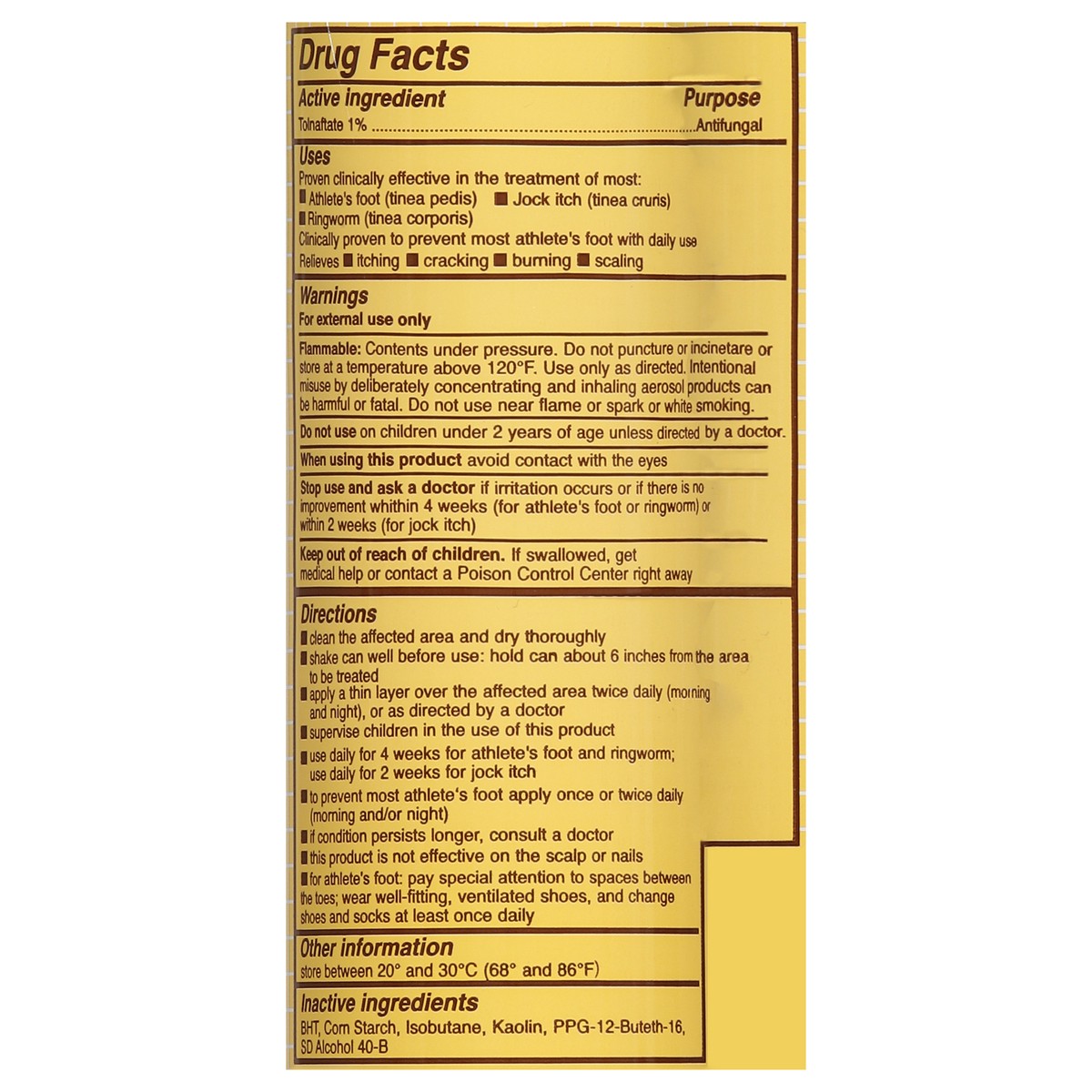 slide 7 of 15, Derman Antifungal Powder Spray 4.6 oz, 4.60 oz