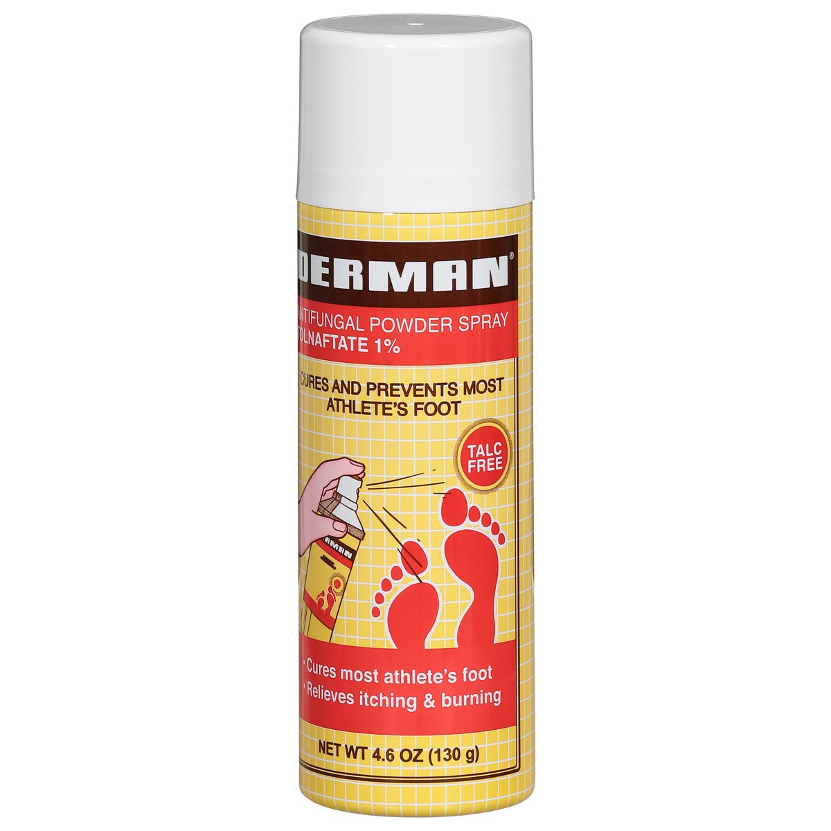 slide 14 of 15, Derman Antifungal Powder Spray 4.6 oz, 4.60 oz