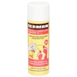 Derman Antifungal Powder Spray 4.6 oz