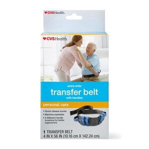 slide 1 of 1, Cvs Health Transfer Belt, 1 ct