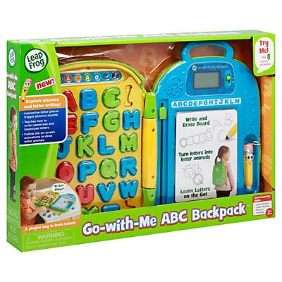 slide 1 of 1, LeapFrog Go-With-Me ABC Backpack, 1 ct