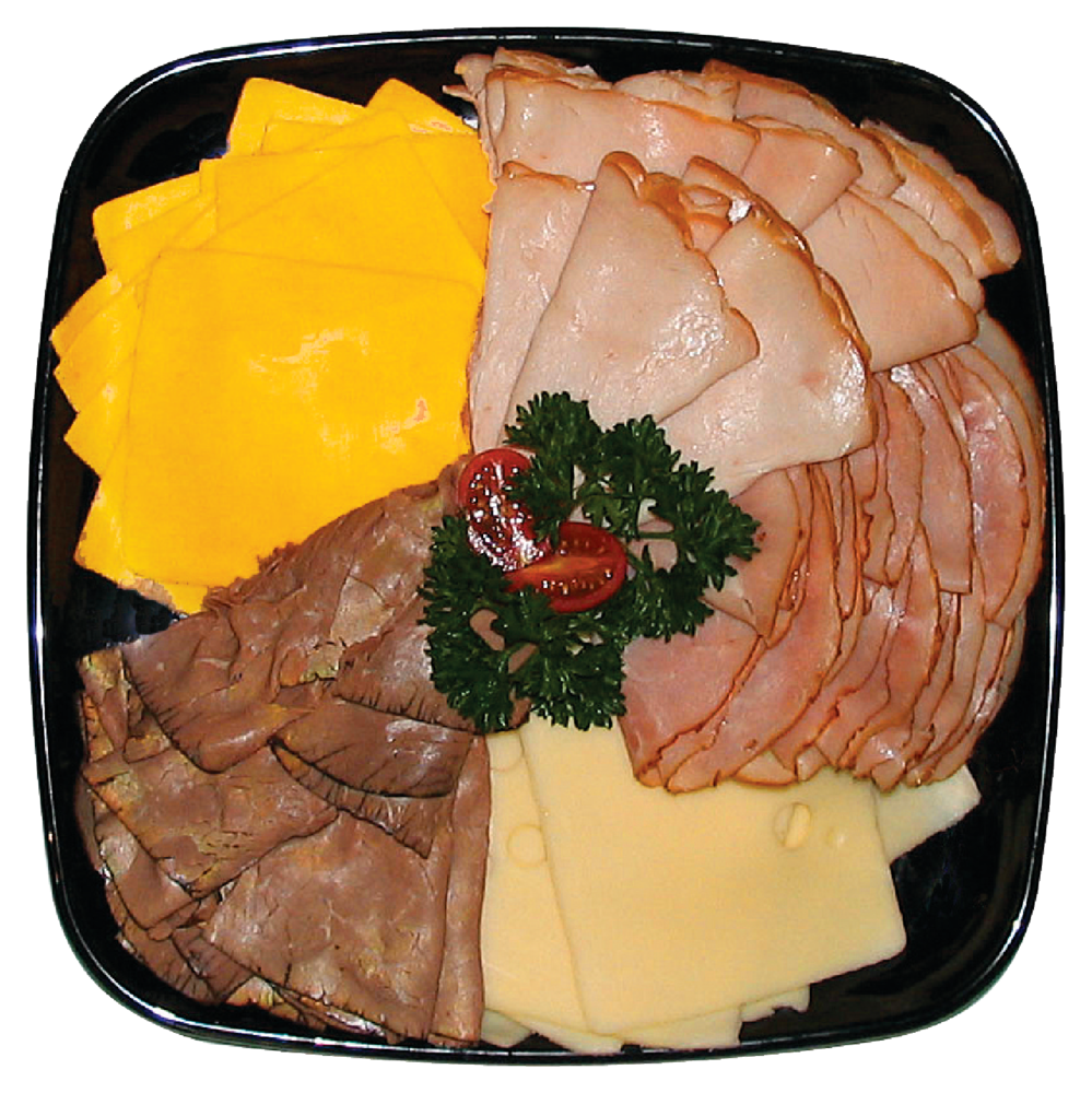 slide 1 of 1, Deli Small Meat & Cheese Tray, 1.6 lb