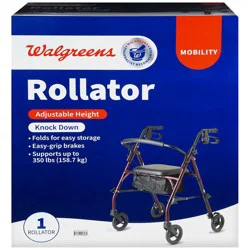 Walgreens Steel Rollator