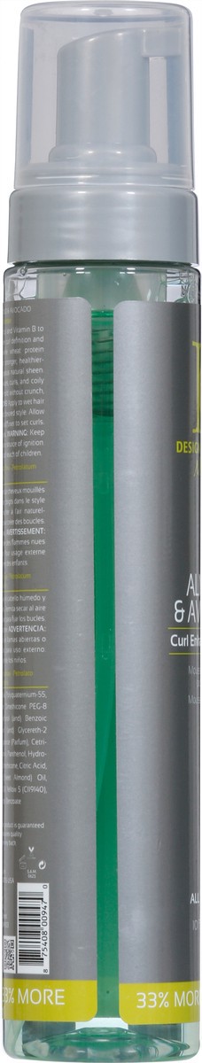 slide 6 of 9, Design Essentials Natural Almond & Avocado Curl Enhancing Mousse 10 fl oz, 10 fl oz