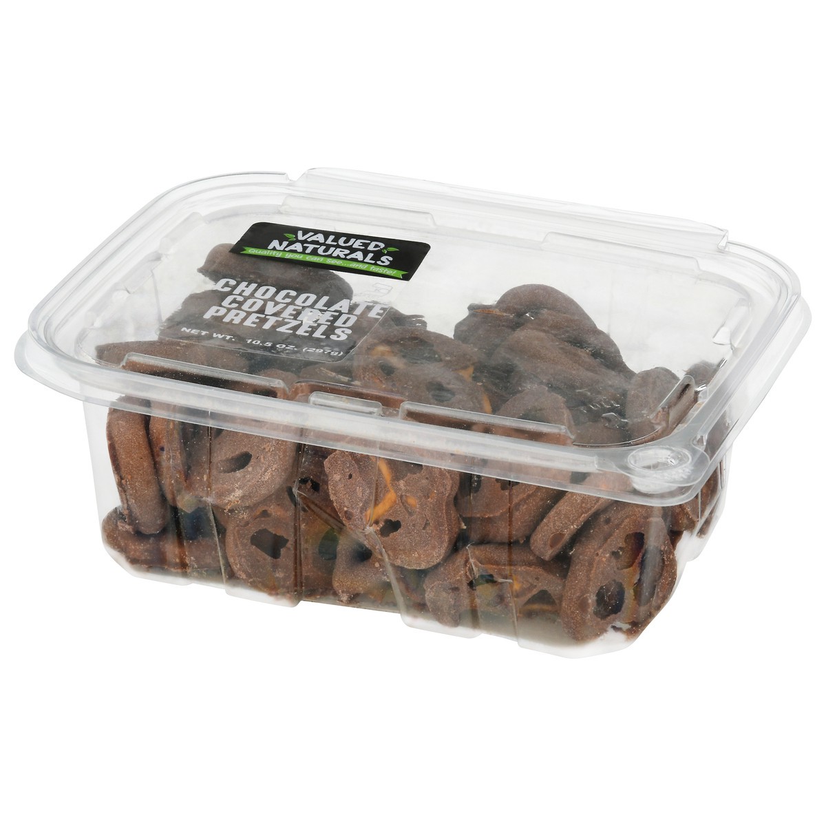 slide 5 of 13, Valued Naturals Tub Pretzel Choc - 8.5 oz, 8.5 oz