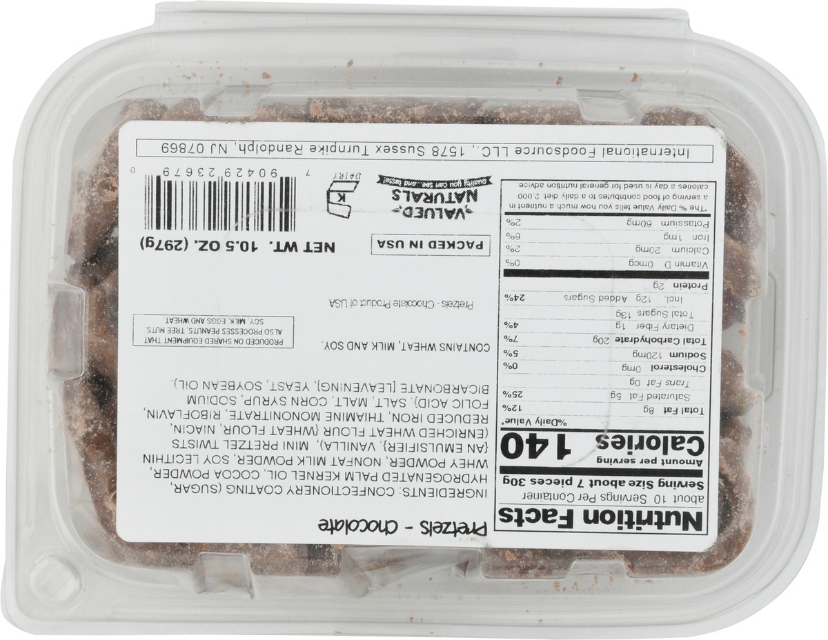 slide 6 of 13, Valued Naturals Tub Pretzel Choc - 8.5 oz, 8.5 oz