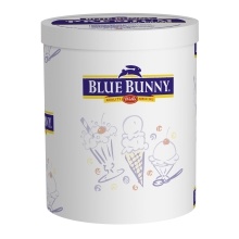 slide 1 of 1, Blue Bunny Strawberry Hard Serve Ice Cream, 227.2 oz