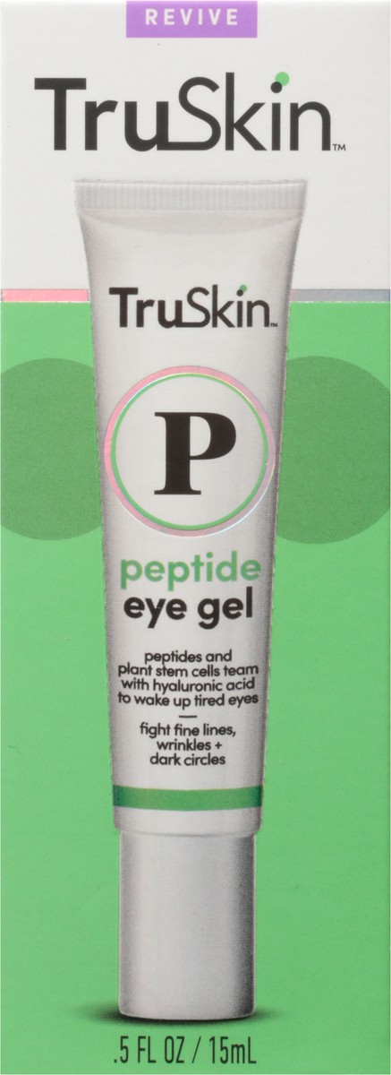 slide 6 of 9, TruSkin Peptide Eye Gel 0.5 fl oz, 0.5 fl oz