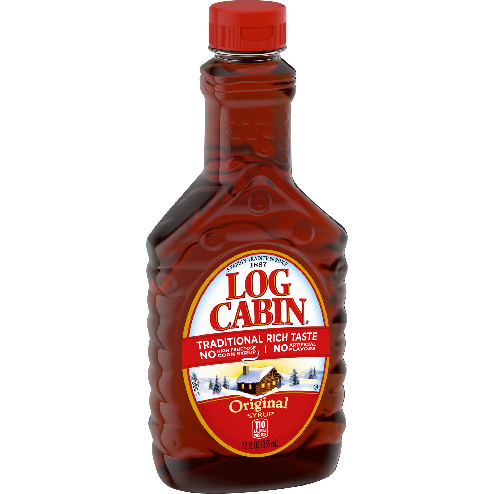 slide 4 of 4, Log Cabin Original Syrup 12 fl oz, 12 fl oz