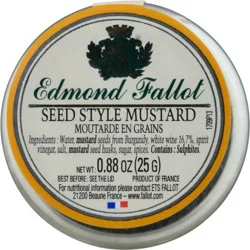 Edmond Fallot Seed Style Mustard - 0.88 oz