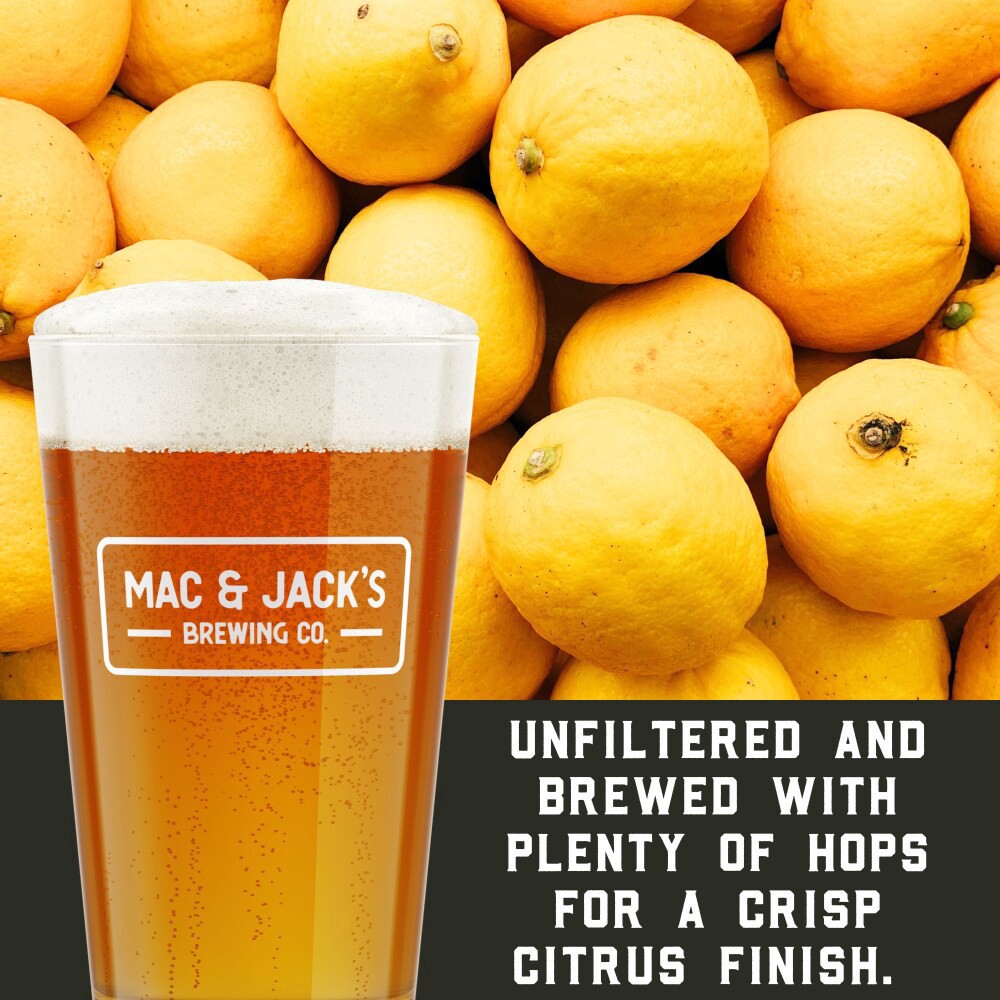 slide 4 of 5, Mac & Jack's Brewing Company Serengeti Wheat Hefeweizen Ale Craft Beer, 6 ct; 12 fl oz