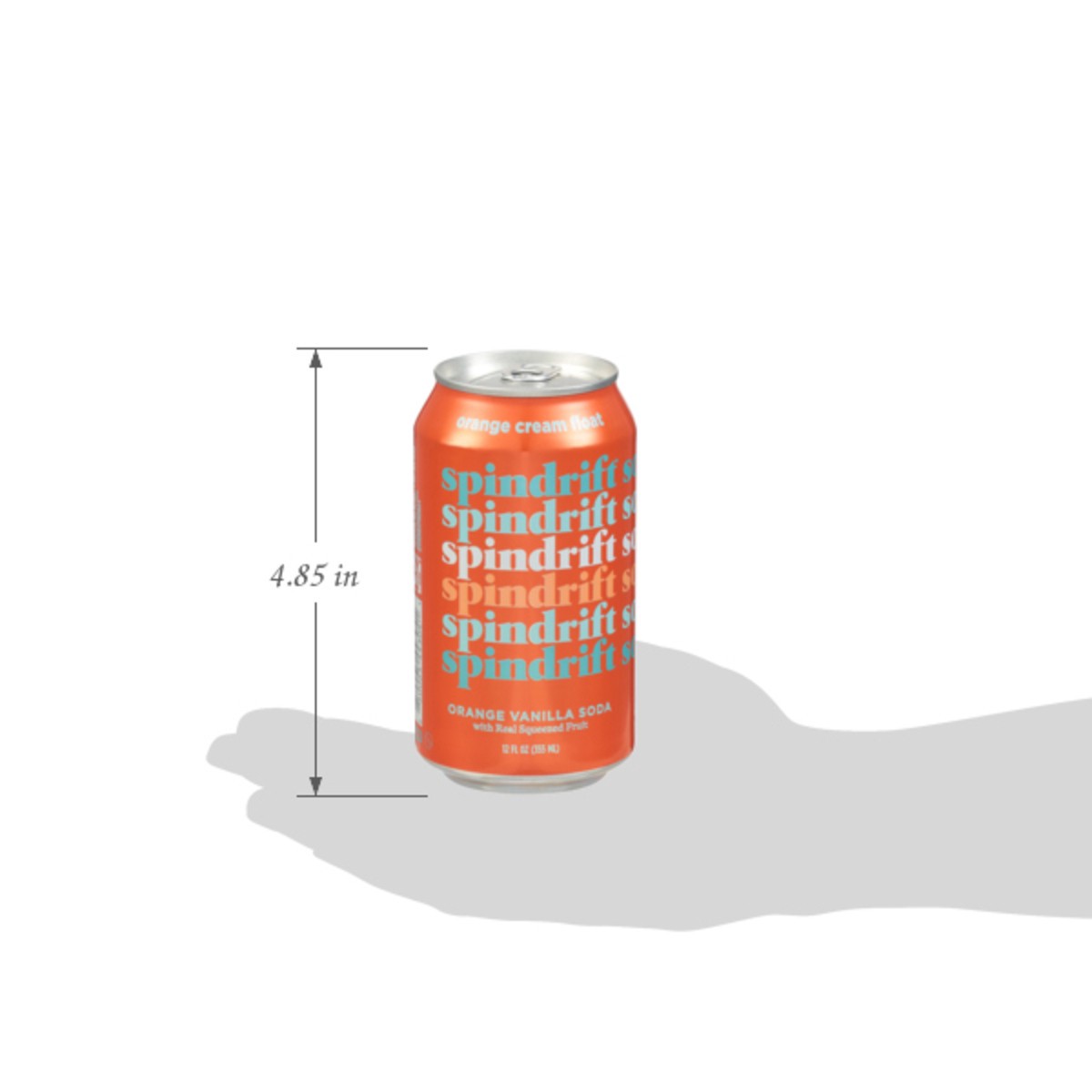slide 13 of 14, Spindrift Orange Cream Float Soda 12 fl oz, 12 fl oz