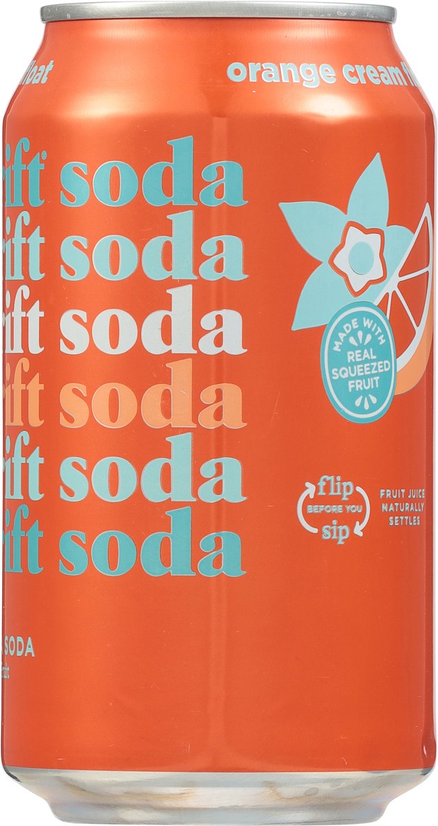 slide 2 of 14, Spindrift Orange Cream Float Soda 12 fl oz, 12 fl oz