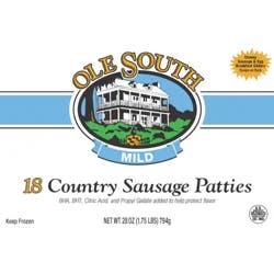 Ole South Sausage Patties
