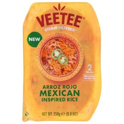 VeeTee Steam Filtered Mexican Inspired Arroz Rojo Rice 8.8 oz