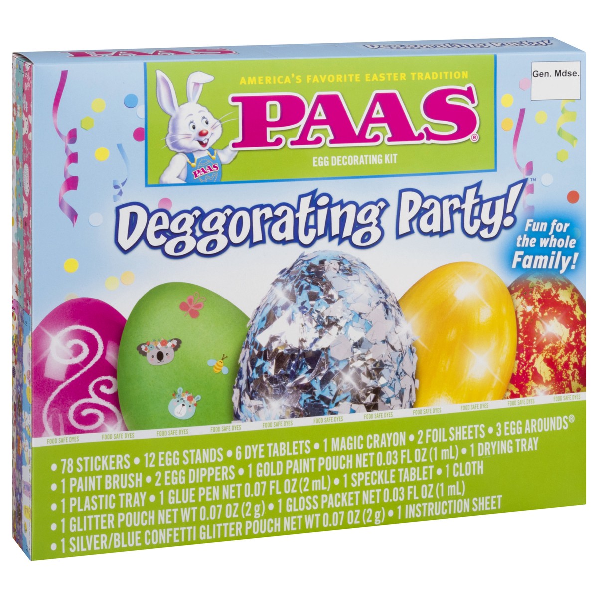slide 3 of 12, PAAS Deggorating Party Egg Decorating Kit 1 ea, 1 ea