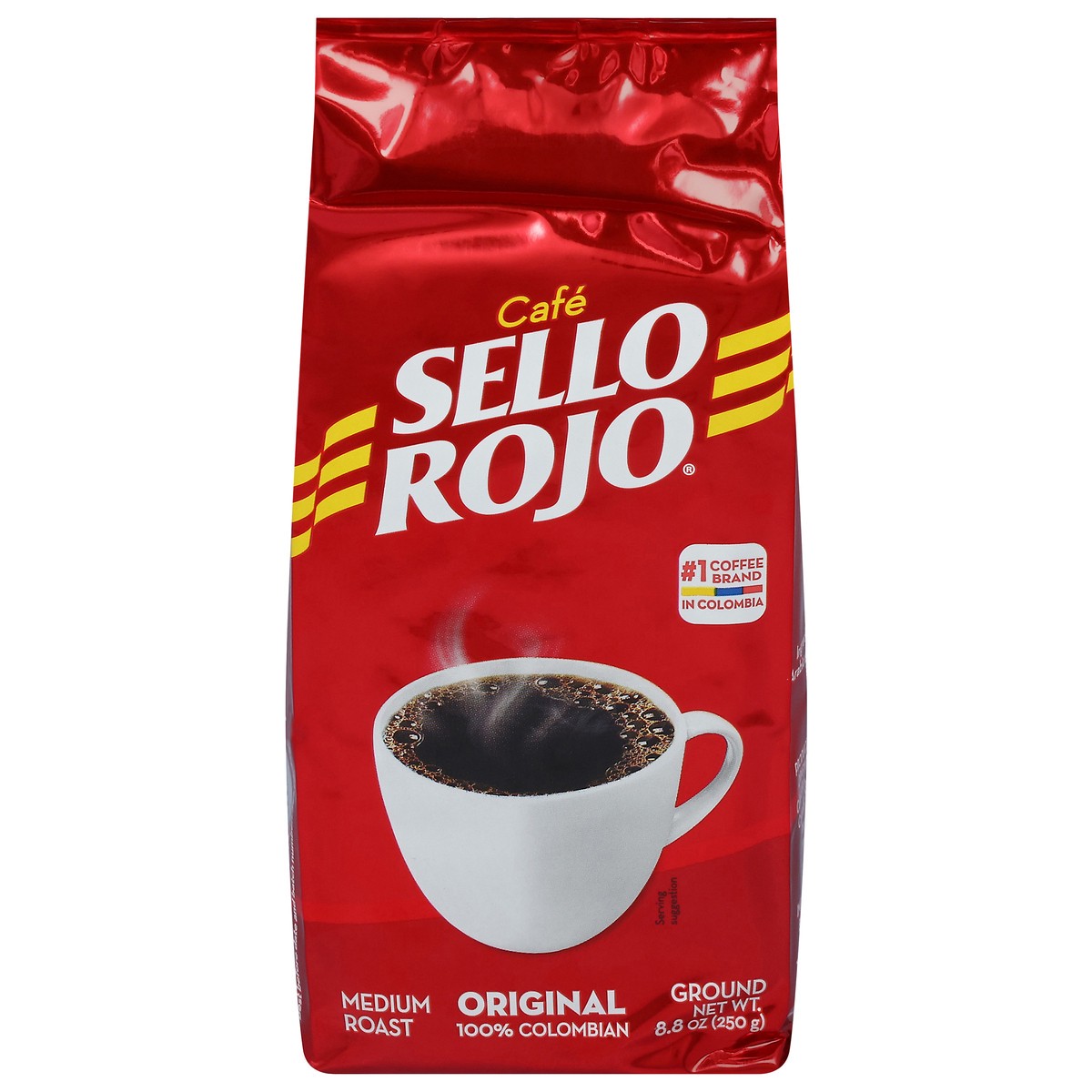 slide 12 of 12, Café Sello Rojo Tradicional Medium Roast Ground Coffee 10 oz, 10 oz