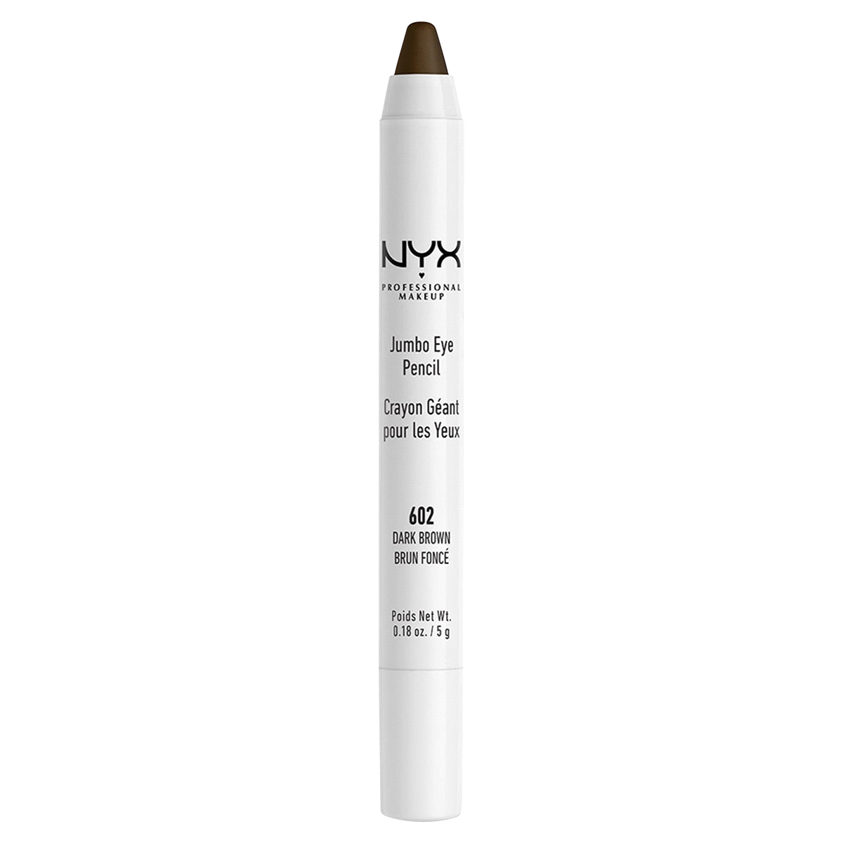 slide 1 of 1, NYX Professional Makeup Dark Brown Jumbo Eye Pencil, 1 ct