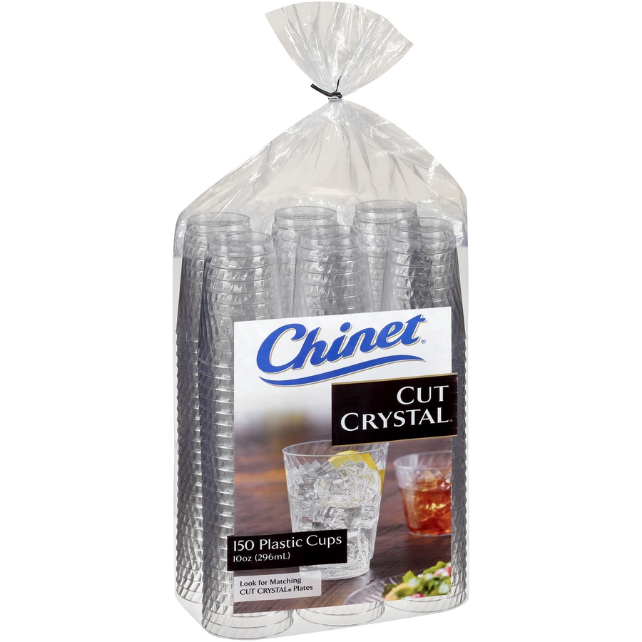 Cut Crystal Plastic Cups 150 ct Shipt