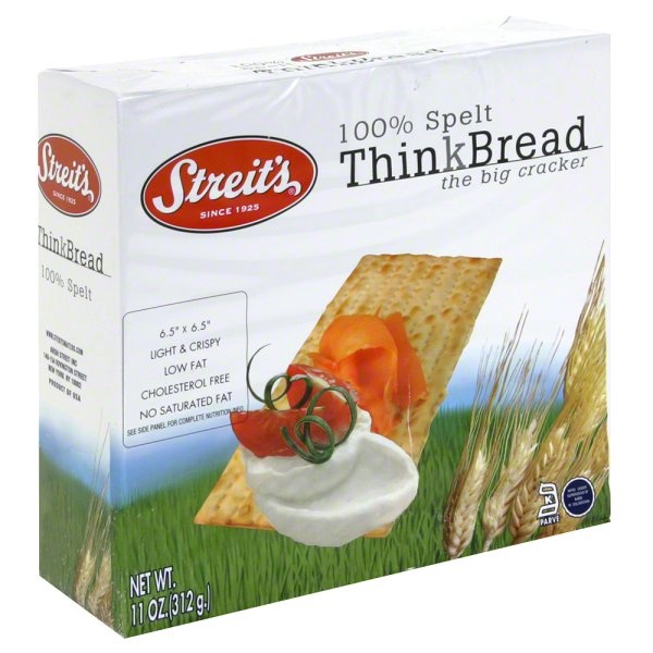 slide 1 of 1, Streit's Spelt Think Bread, 11 oz