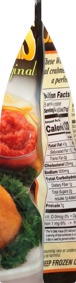 slide 3 of 13, Wholey Premium Original Crab Cakes 12.5 oz, 12.5 oz