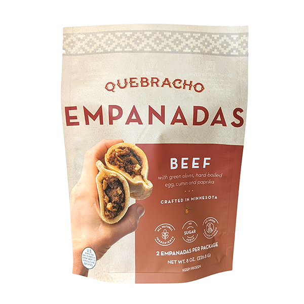 slide 1 of 1, Quebracho Beef Empanadas, 9.9 oz